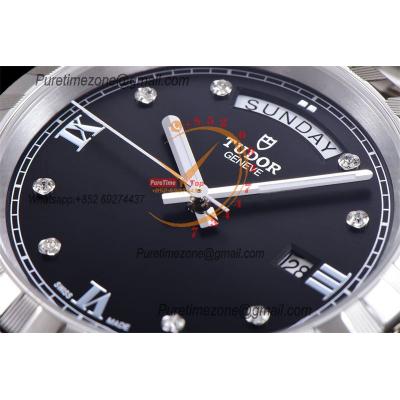 Royal M28600 A2834 Automatic Mens Watch Best Edition V7F 41mm Black Diamonds Dial Stainless Steel Bracelet CHS