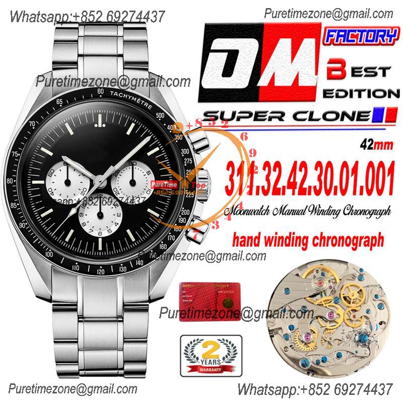 Speedmaster MoonWatch 60Th LE Speedy Tuesday Manual Winding Chronograph Mens Watch Best Edition OMF Black Dial CHS