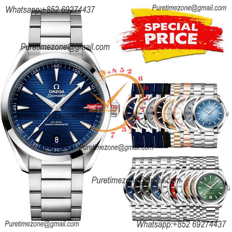 Special Prices Aqua Terra 150M A21J Automatic Mens Watch 41 Blue Dial Stainless Steel Bracelet  CHS