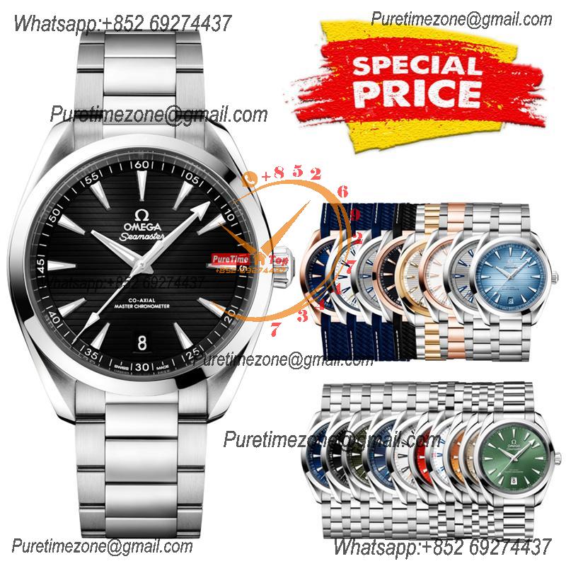 Special Prices Aqua Terra 150M A21J Automatic Mens Watch 41 Black Dial Stainless Steel Bracelet  CHS