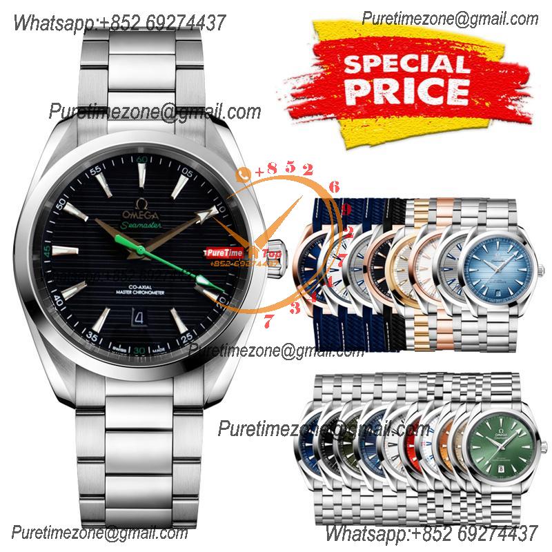 Special Prices Aqua Terra 150M A21J Automatic Mens Watch 41 Black Dial Stainless Steel Bracelet  CHS