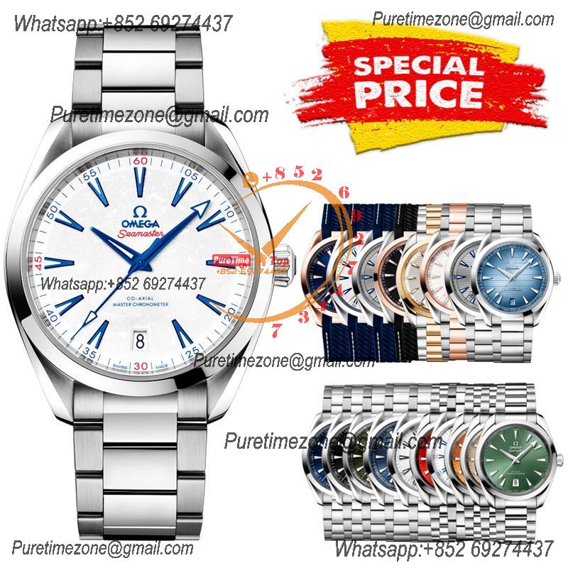 Special Prices Aqua Terra 150M A21J Automatic Mens Watch 41 Whtie Dial Stainless Steel Bracelet  CHS