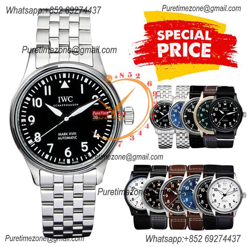 Special Prices Pilot Mark XVIII A21j Autoamtic Mens Watch 40 Black Dial Stainless Steel Bracelet CHS