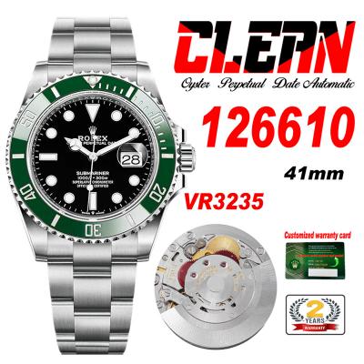 Submariner 41 126610LV VR3235 Automatic Mens Watch...