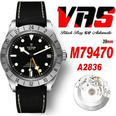 Black Bay Pro GMT M79470 A2836 Automatic Mens Watc...