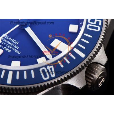 Pelagos FXD M25707B M8N-24 Automatic Mens Watch Marine Nationale  Best Edition TWF 42mm Titanium Blue Dial Nylon CHS