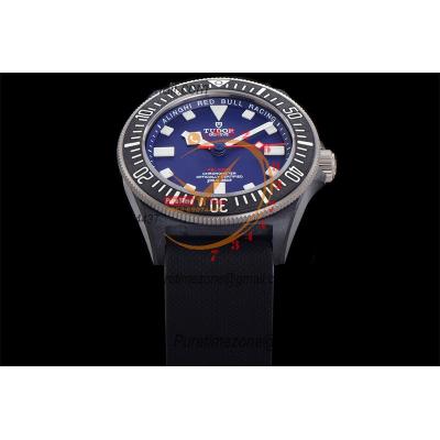 Pelagos FXD M25707KN M8N-24 Automatic Mens Watch Marine Nationale  Best Edition TWF 42mm Titanium Blue Dial Nylon CHS