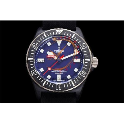 Pelagos FXD M25707KN M8N-24 Automatic Mens Watch Marine Nationale  Best Edition TWF 42mm Titanium Blue Dial Nylon CHS