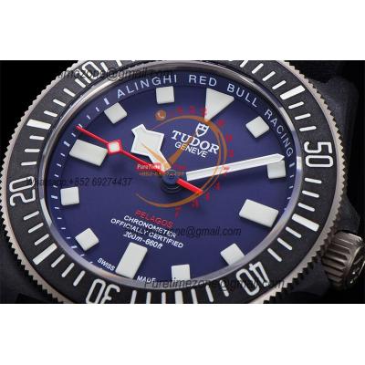 Pelagos FXD M25707KN M8N-24 Automatic Mens Watch Marine Nationale  Best Edition TWF 42mm Titanium Blue Dial Nylon CHS