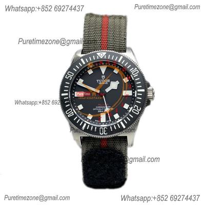 Pelagos FXD M25717N M8N-24 Automatic Mens Watch Marine Nationale  Best Edition TWF 42mm Titanium Black Dial Nylon CHS