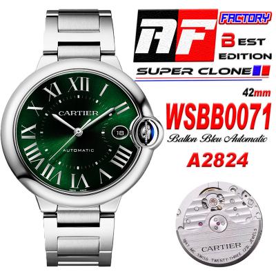 Ballon Bleu WSBB0071 42mm A2824 Automatic Mens Wat...