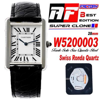 Tank Louis Must 28mm W5200003 Swiss Ronda Quartz W...