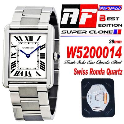 Tank Louis Must 28mm W5200014 Swiss Ronda Quartz W...