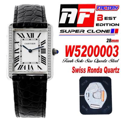 Tank Louis Must 28mm W5200003 Swiss Ronda Quartz W...