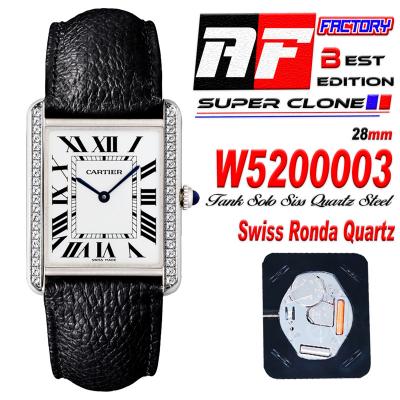 Tank Louis Must 28mm W5200003 Swiss Ronda Quartz W...