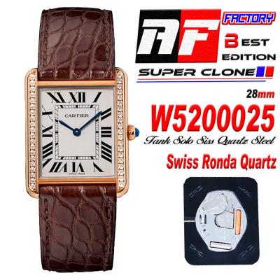 Tank Louis Must 28mm W5200025 Swiss Ronda Quartz W...