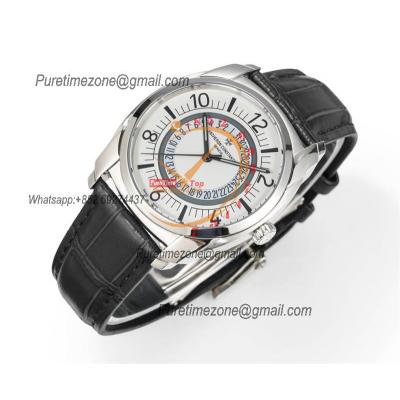 Quai De L'ile 4500S A5100 Automatic Mens Watch Best Edition GRF White Dial Black Leather Strap CHS