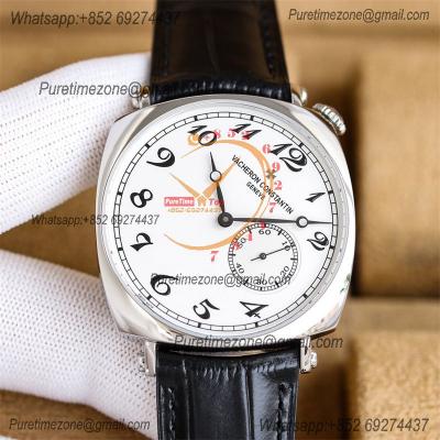 Historiques American 1921 82035 A4400 Automatic Mens Watch Best Edition TWF 40 SS Silver Dial Black Leather Strap CHS