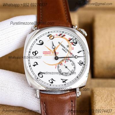 Historiques American 1921 82035 A4400 Automatic Mens Watch Best Edition TWF 40 SS Silver Dial Black Leather Strap CHS