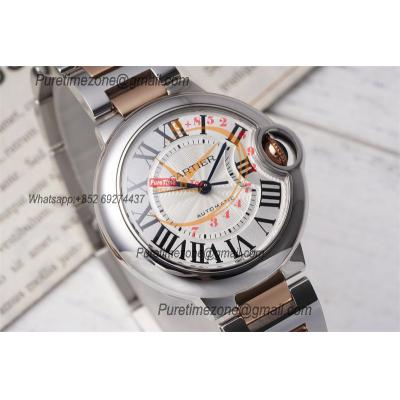 Ballon Bleu W2BB0032 SEIKO NH05A Automatic Womens Watch Best Edition AF 33mm RG White Roman Dial SS Bracelet Ladies