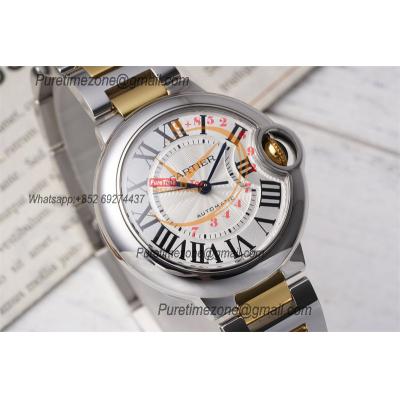 Ballon Bleu W2BB0029 SEIKO NH05A Automatic Womens Watch Best Edition AF 33mm YG White Roman Dial SS Bracelet Ladies