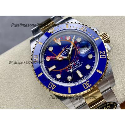 Submariner 126613 VR3235 Automatic Mens Watch Best Edition Clean YG Ceramic Bezel Blue Dial 904L SS Bracelet CHS