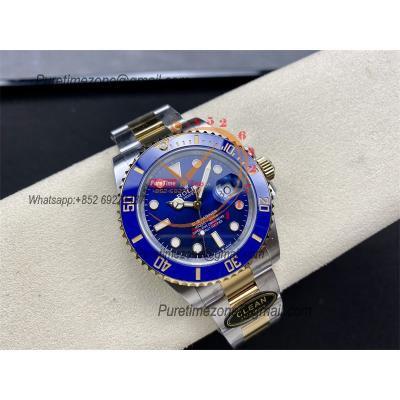 Submariner 126613 VR3235 Automatic Mens Watch Best Edition Clean YG Ceramic Bezel Blue Dial 904L SS Bracelet CHS