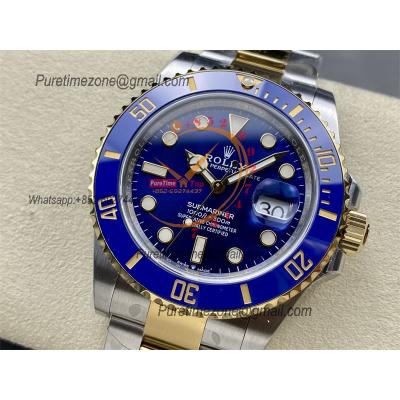 Submariner 126613 VR3235 Automatic Mens Watch Best Edition Clean YG Ceramic Bezel Blue Dial 904L SS Bracelet CHS