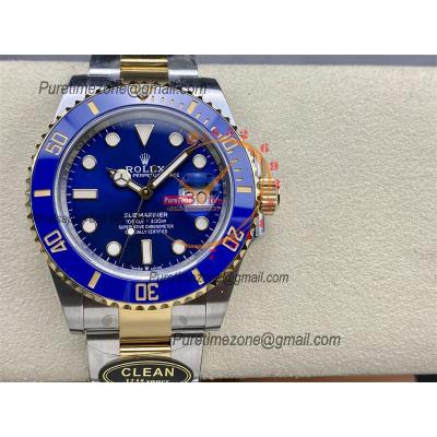 Submariner 126613 VR3235 Automatic Mens Watch Best Edition Clean YG Ceramic Bezel Blue Dial 904L SS Bracelet CHS