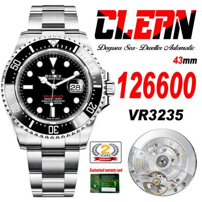 Sea-Dweller 126600 VR3235 Automatic Mens Watch Bes...