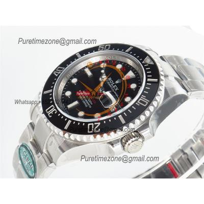 Sea-Dweller 126600 VR3235 Automatic Mens Watch Best Edition Clean Single Red 50th Black Dial 904L SS Bracelet CHS