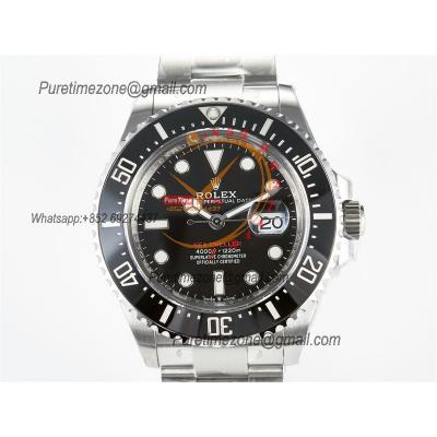 Sea-Dweller 126600 VR3235 Automatic Mens Watch Best Edition Clean Single Red 50th Black Dial 904L SS Bracelet CHS