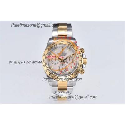 Daytona 116503 SA4130 Automatic Chronograph Mens Watch Best Edition CLEAN  V3 YG MOP Dial 904L SS Bracelet CHS