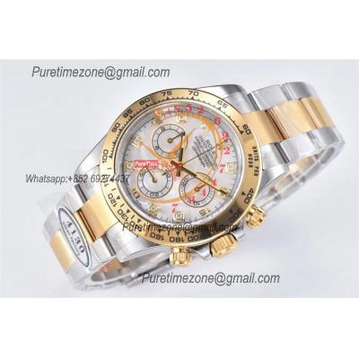 Daytona 116503 SA4130 Automatic Chronograph Mens Watch Best Edition CLEAN  V3 YG MOP Dial 904L SS Bracelet CHS