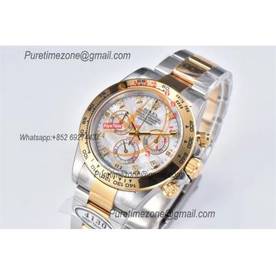 Daytona 116503 SA4130 Automatic Chronograph Mens Watch Best Edition CLEAN  V3 YG MOP Dial 904L SS Bracelet CHS