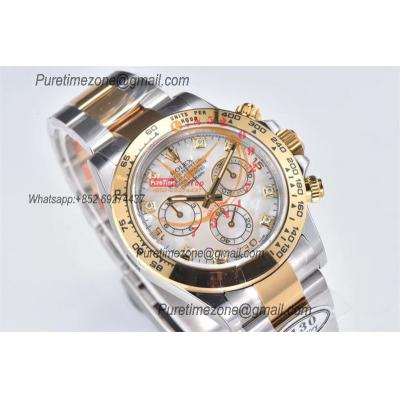 Daytona 116503 SA4130 Automatic Chronograph Mens Watch Best Edition CLEAN  V3 YG MOP Dial 904L SS Bracelet CHS