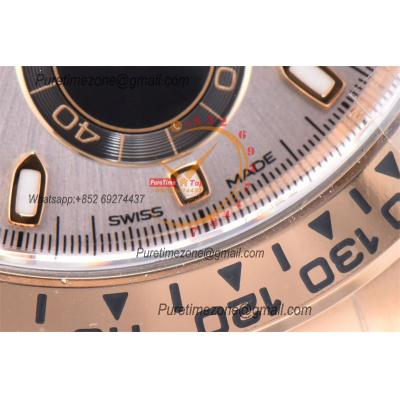 Daytona 116505 SA4130 Automatic Chronograph Mens Watch Best Edition CLEAN V3 RG Gold Dial 904L SS Bracelet CHS