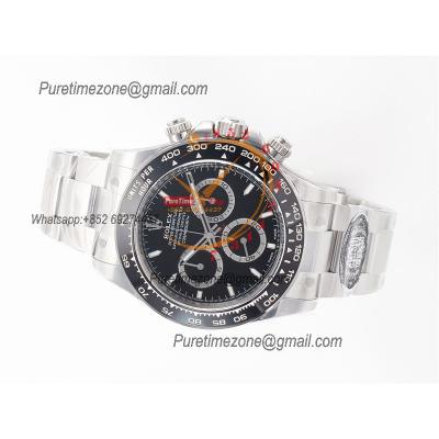 Daytona 126500 SH4131 Automatic Chronograph Mens Watch Best Edition CLEAN Black Dial 904L SS Bracelet CHS