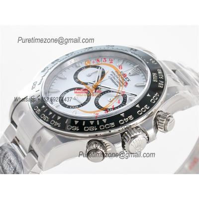 Daytona 126500 SH4131 Automatic Chronograph Mens Watch Best Edition CLEAN White Dial 904L SS Bracelet CHS