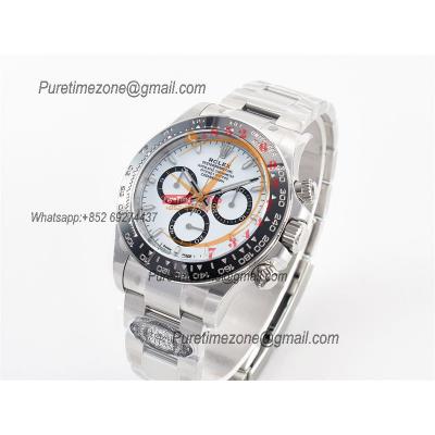 Daytona 126500 SH4131 Automatic Chronograph Mens Watch Best Edition CLEAN White Dial 904L SS Bracelet CHS