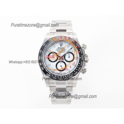 Daytona 126500 SH4131 Automatic Chronograph Mens Watch Best Edition CLEAN White Dial 904L SS Bracelet CHS