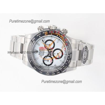 Daytona 126500 SH4131 Automatic Chronograph Mens Watch Best Edition CLEAN White Dial 904L SS Bracelet CHS