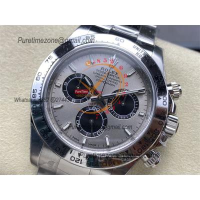 Daytona 126509 SH4131 Automatic Chronograph Mens Watch Best Edition CLEAN Gray Dial 904L Stainless Steel Bracelet CHS