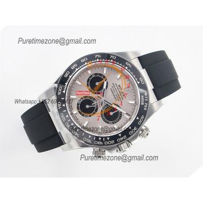 Daytona 126519 SH4131 Automatic Chronograph Mens Watch Best Edition CLEAN SS Gray Dial Black Oysterflex Rubber CHS