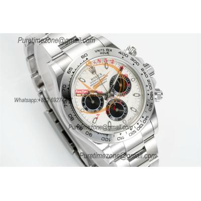 Daytona 116509 DD4130 Automatic Chronograph Mens Watch Best Edition N6F Real Meteorite Dial 904L SS Bracelet CHS