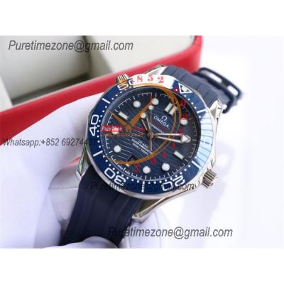 Special Prices Seamaster Diver 300M A21J Automatic Mens Watch 42 SS Ceramics Bezel Blue Dial Rubber Strap CHS