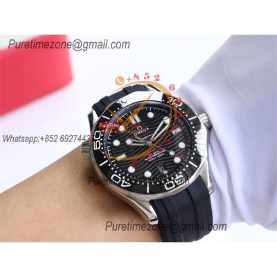 Special Prices Seamaster Diver 300M A21J Automatic Mens Watch 42 SS Ceramics Bezel Black Dial Rubber Strap CHS