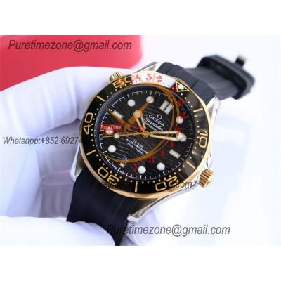 Special Prices Seamaster Diver 300M A21J Automatic Mens Watch 42 YG Ceramics Bezel Black Dial Rubber Strap CHS