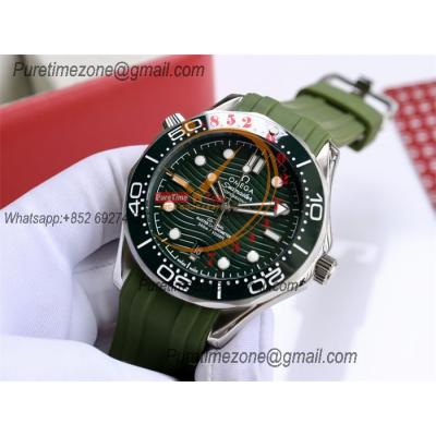 Special Prices Seamaster Diver 300M A21J Automatic Mens Watch 42 Ceramics Bezel Green Dial Rubber Strap CHS