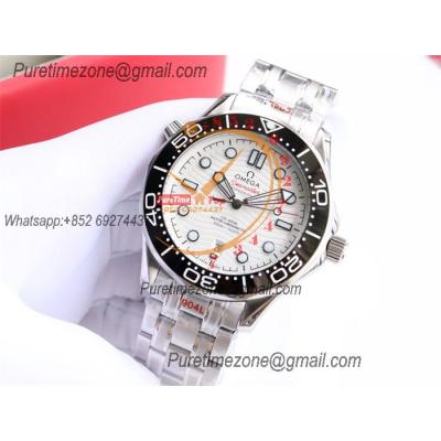 Special Prices Seamaster Diver 300M A21J Automatic Mens Watch 42 Ceramics Bezel White Dial Stainless Steel Bracelet CHS